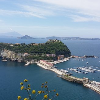 Aussicht Park Virgiliano, Neapel 