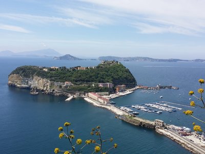 Aussicht Park Virgiliano, Neapel 