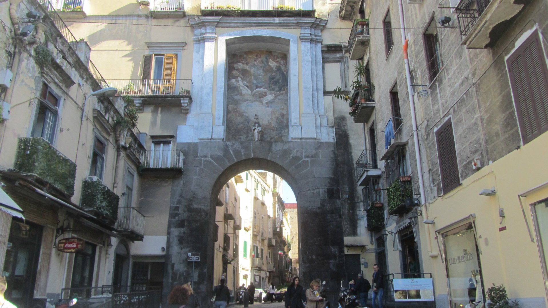 Neapel Tor Port'Alba|Neapel Stadt Porta Alba Tor|Neapel Porta Alba Tor ...