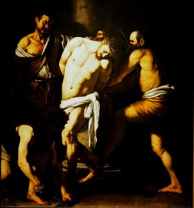 Caravaggio, Die Geisselung Christi, Museum Capodimonte, Neapel