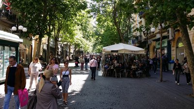 Via Scarlatti, Stadtteil Vomero, Neapel 