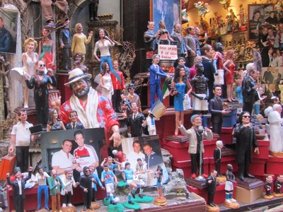 Krippenstrasse San Gregorio-Armeno Miniaturfiguren, Neapel