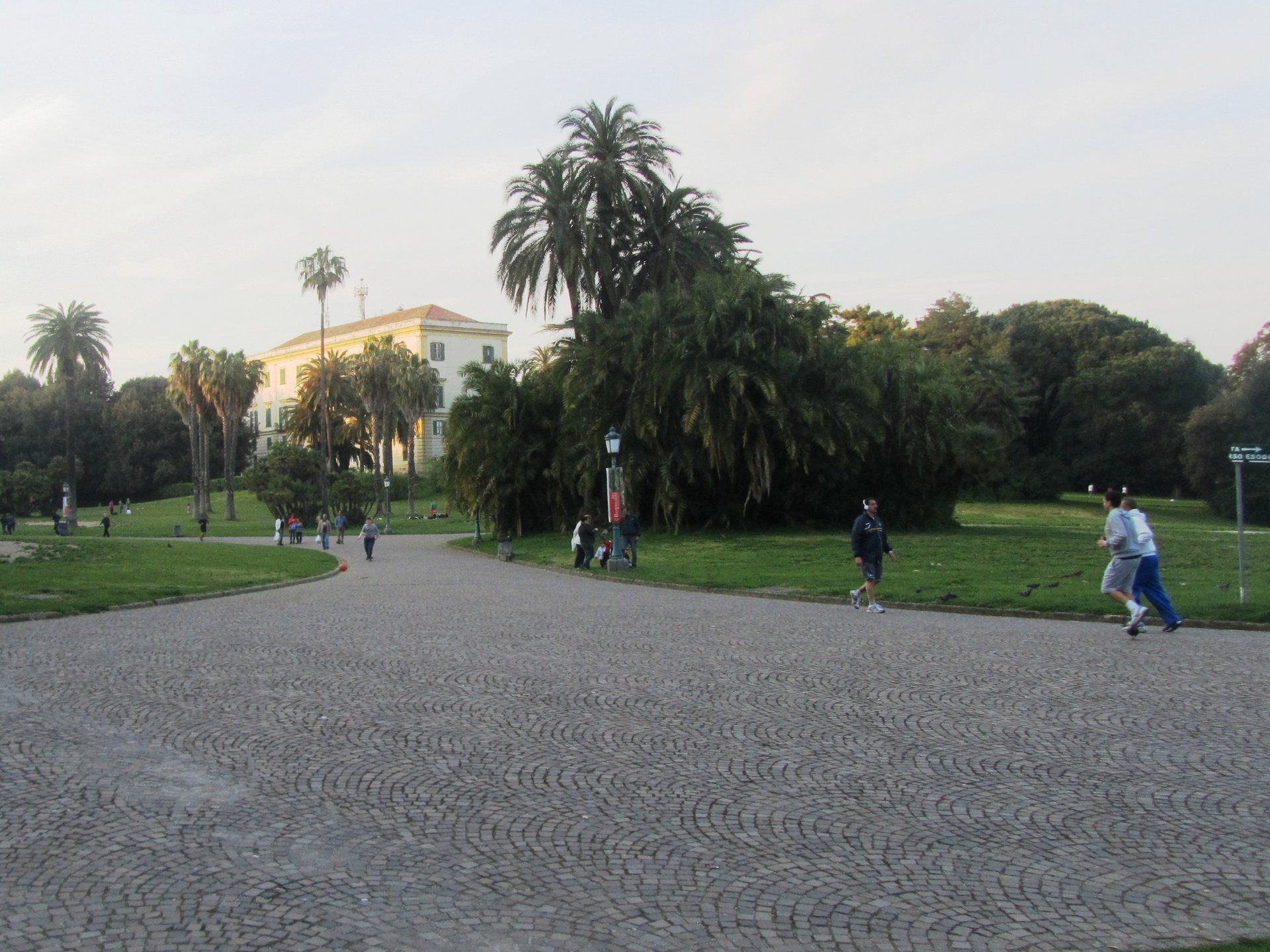 Neapel Park von CapodimonteNeapel Parkanlage CapodimonteNeapel Stadt