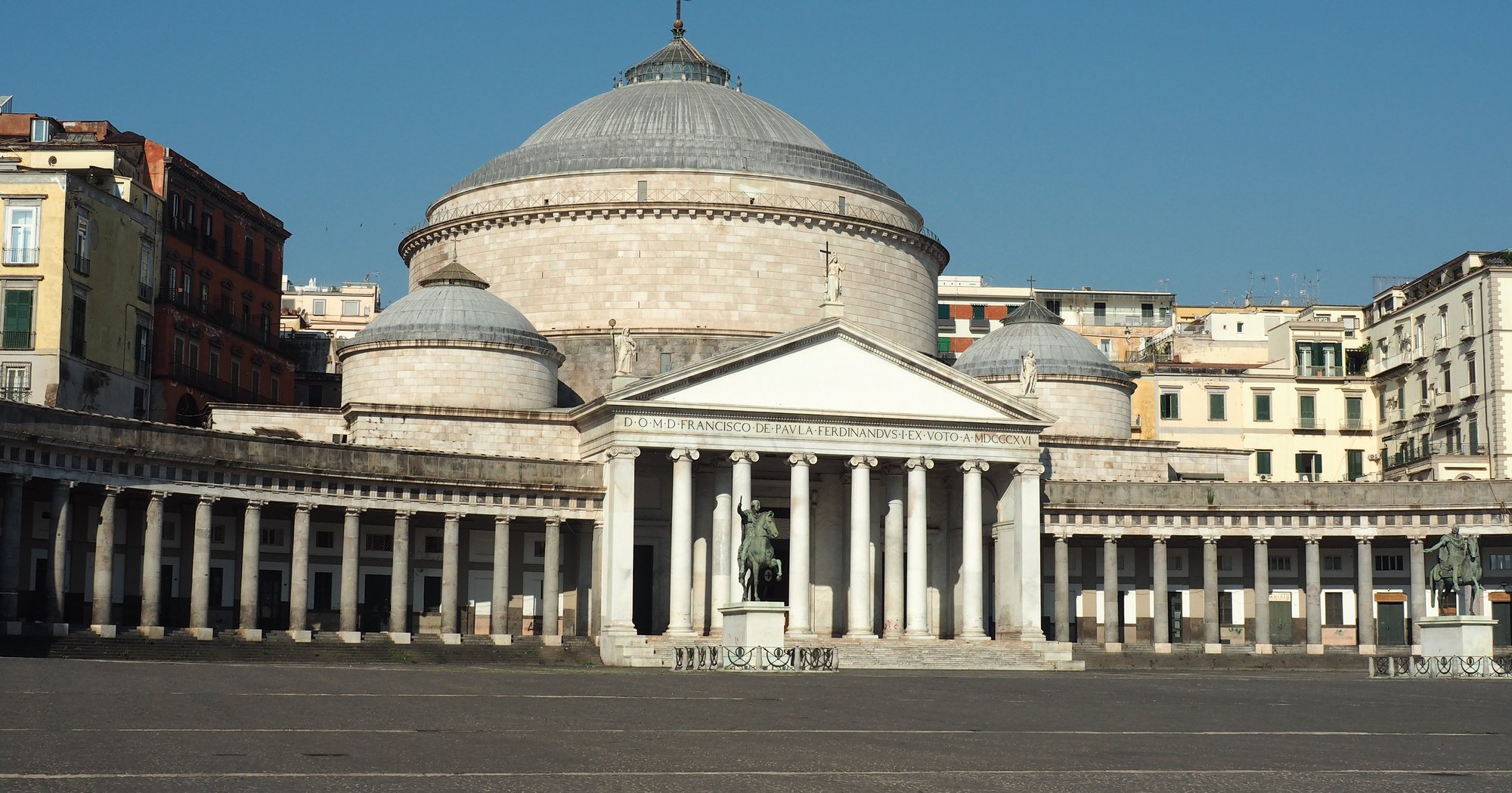 Neapel Piazza Plebiscito|Neapel Stadt Platz Plebiscito|Neapel Stadt